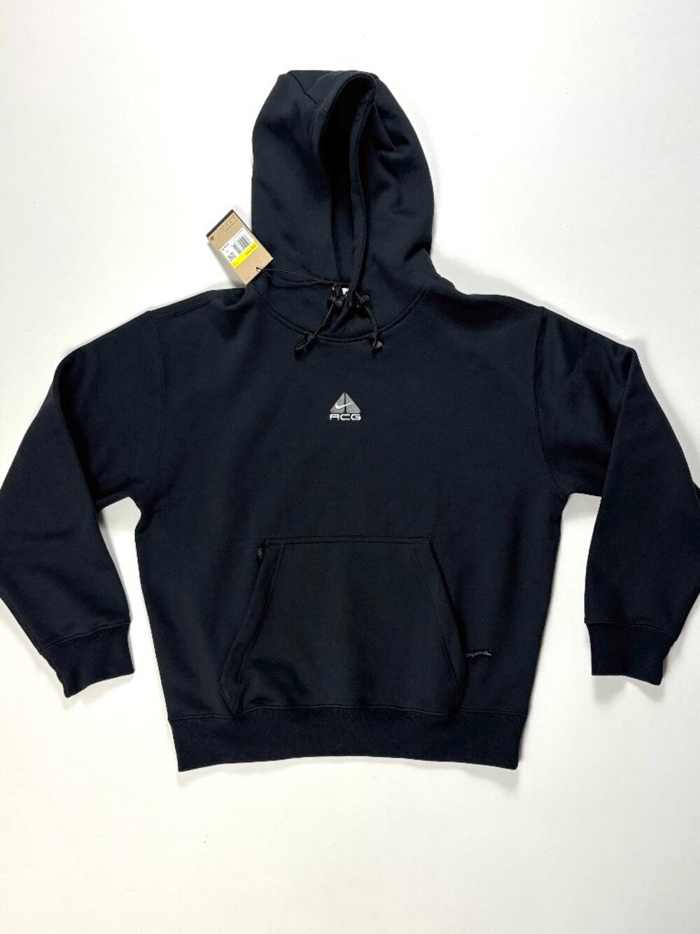 Nike ACG Mens Oversized Hoodie Black Sz S Sweatshirt NWT New DH3087-013 Gorpcore